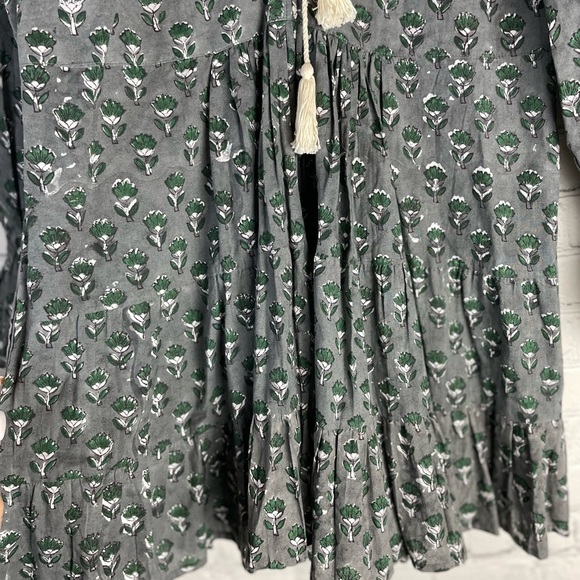 Modern Soul Green Floral Mini Dress - Picture 11 of 12